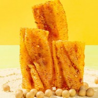 源氏 网红休闲零食小吃 手撕豆干辣条大礼包 香辣小豆排300g/袋