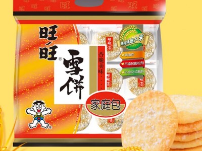 旺旺 雪饼 零食膨化食品饼干糕点 家