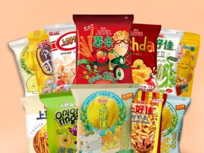 上好佳 薯片鲜虾片多种口味膨化零食
