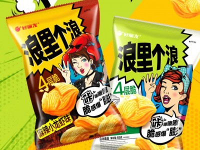 好丽友（orion）零食休闲零食薯片膨